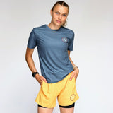 ES16 Performance shorts med innershorts. Orange