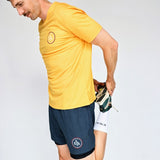 ES16 Performance Shorts, med innershorts. Petrolium