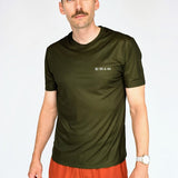 ES16 Performance shorts med innershorts. Rust