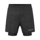 ES16 Performance Shorts, med innershorts. Black