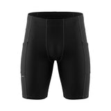 ES16 Supreme korte Løbetights med 2 sidelommer og 1 baglomme.