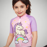 ES16 Børne Cykeltrøje - Unicorn