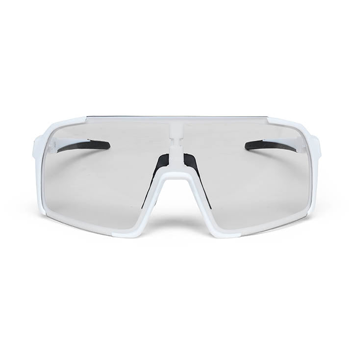ES16 Enzo brille. Hvid med photochromic linse + 2 ekstra linser