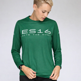 ES16 Løbetrøje LS – Performance Merino Blend Green
