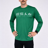 ES16 Løbetrøje LS – Performance Merino Blend Green