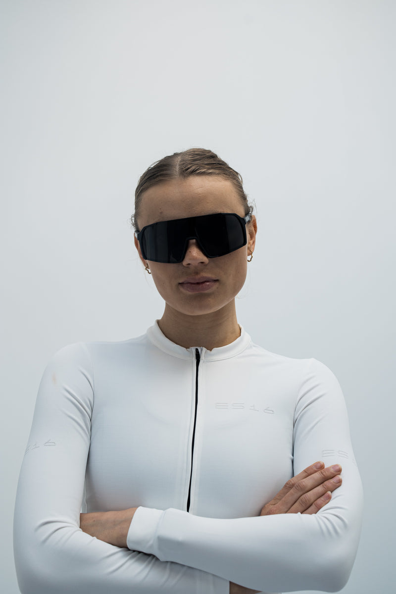 ES16 Enzo brille. Sort med grå polarized linse. + 2 ekstra linser