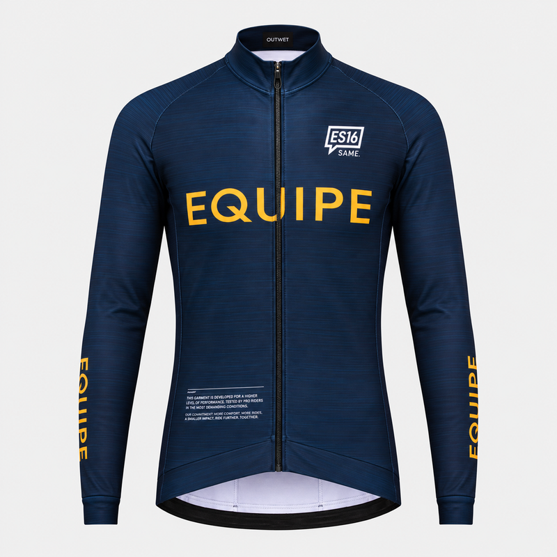 ES16 Equipe Termo Cykeltrøje Langærmet Herre - Raglan CS9852