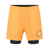 ES16 Performance shorts med innershorts. Orange