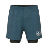 ES16 Performance Shorts, med innershorts. Petrolium