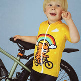ES16 Børne Cykeltrøje - Tiger