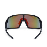 ES16 Enzo brille. Sort med ice blue linse.  + 2 ekstra linser