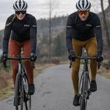 ES16 Vinter Cykelbukser Supreme unisex - med pude. Rust