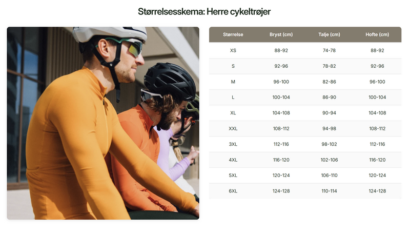 ES16 Equipe Termo Cykeltrøje Langærmet Herre - Raglan CS9852